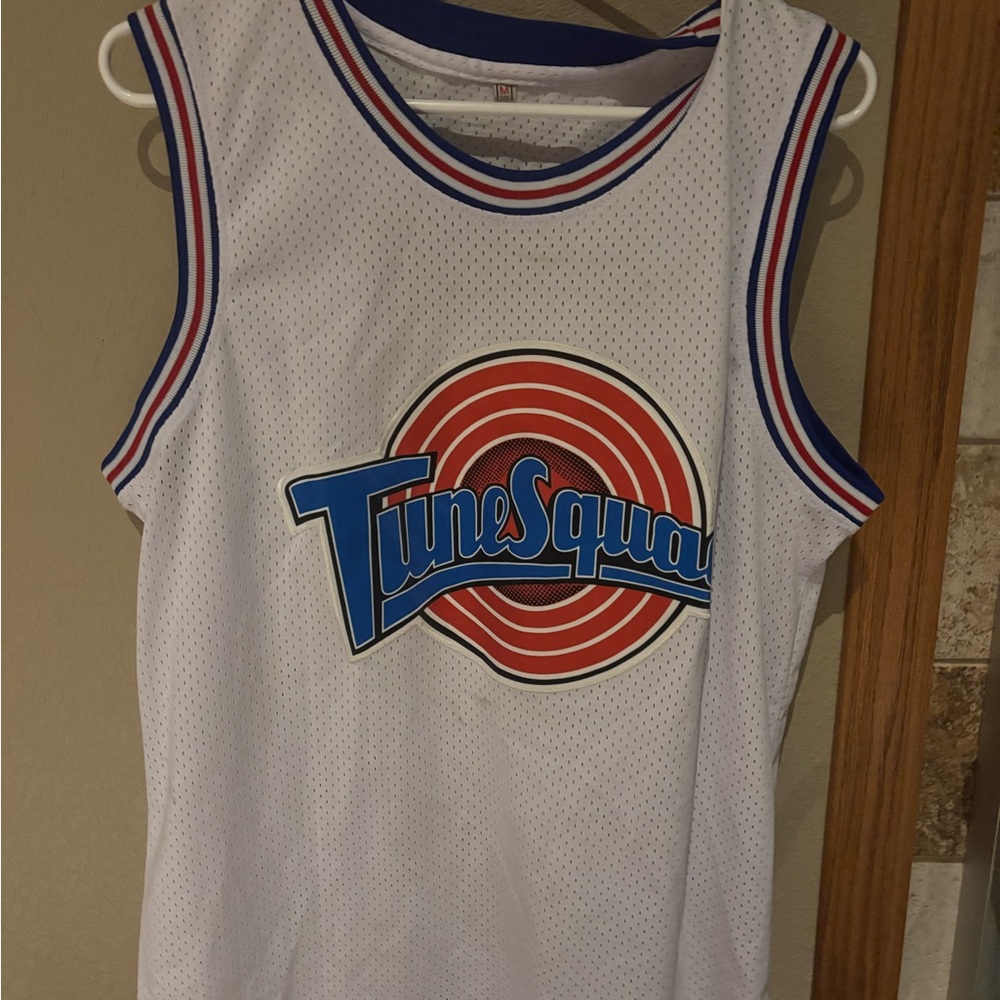 Men’s White Basketball Jersey